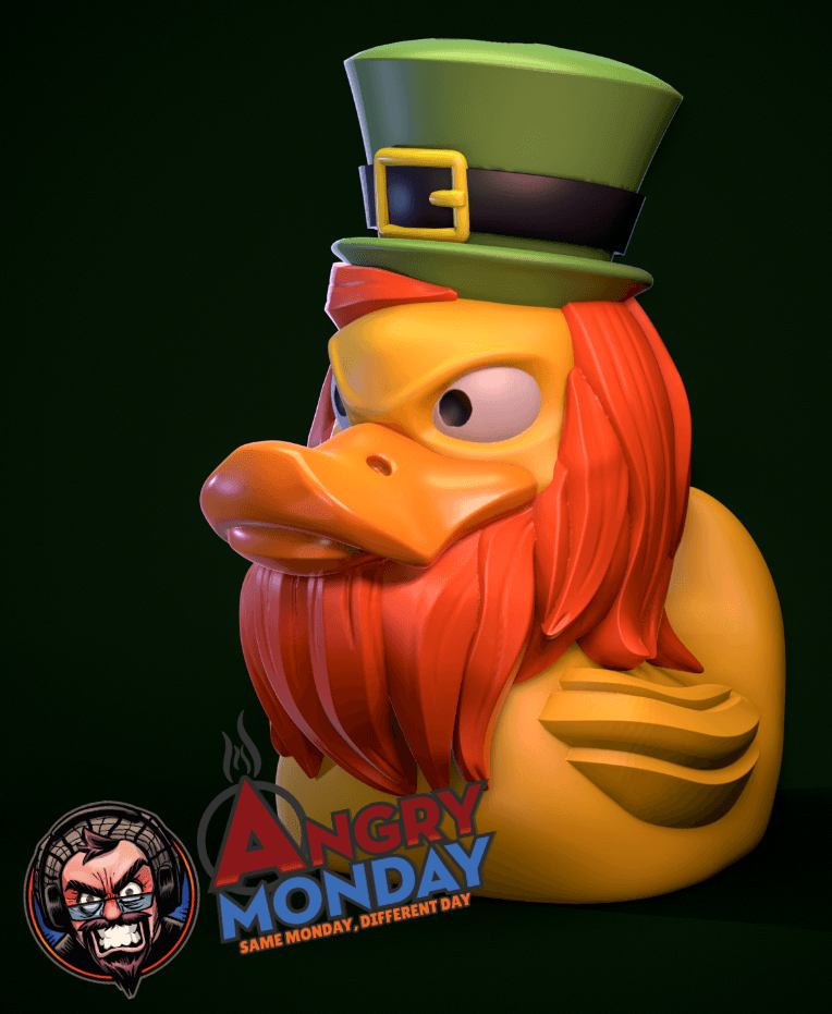 St Paddy Duck 3d model