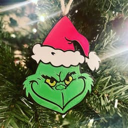 Grinch Ornament 3d model