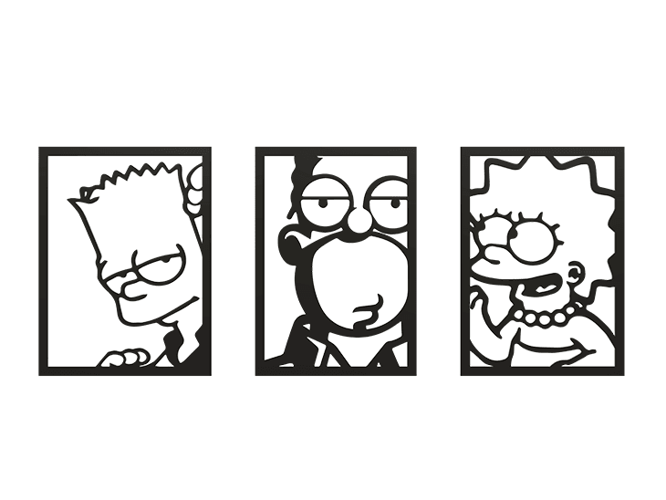 Simpsons 3d model