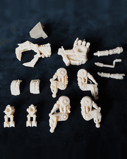 Ork Dread Riders 3d model