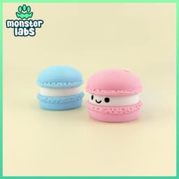 Cafe Food Fidget Clicker Keychain Bundle 3d model