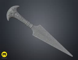 Bellatrix Lestrange Dagger - Harry Potter 3d model