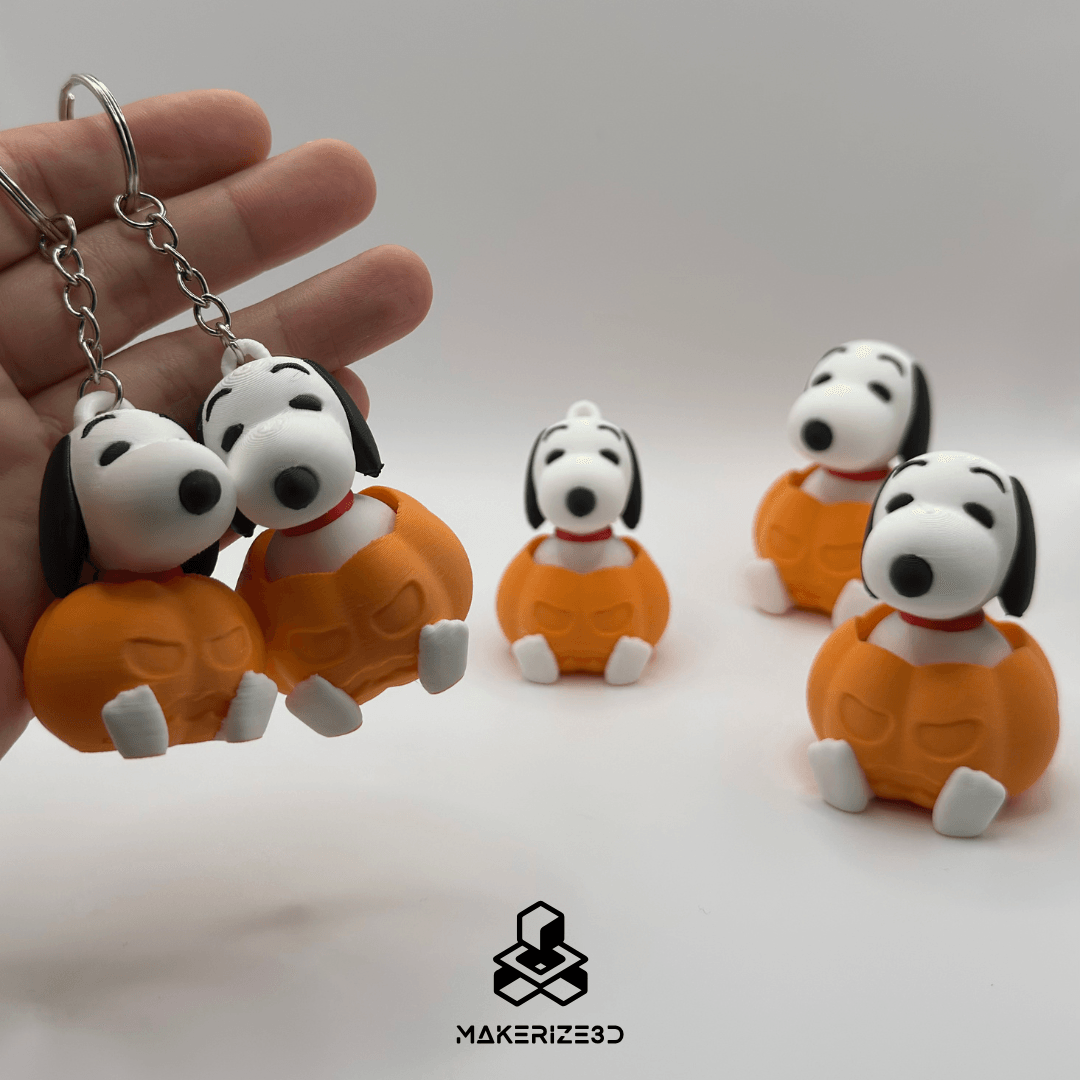 Snoopy Pumpkin Clicker 3d model