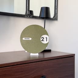 Retro-Futuristic Space Age Calendar (Multilingual) 3d model