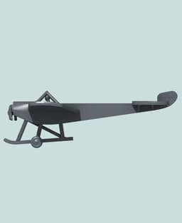 1:144 Nieuport 4M 3d model