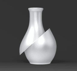 Cutted Vase 3d model