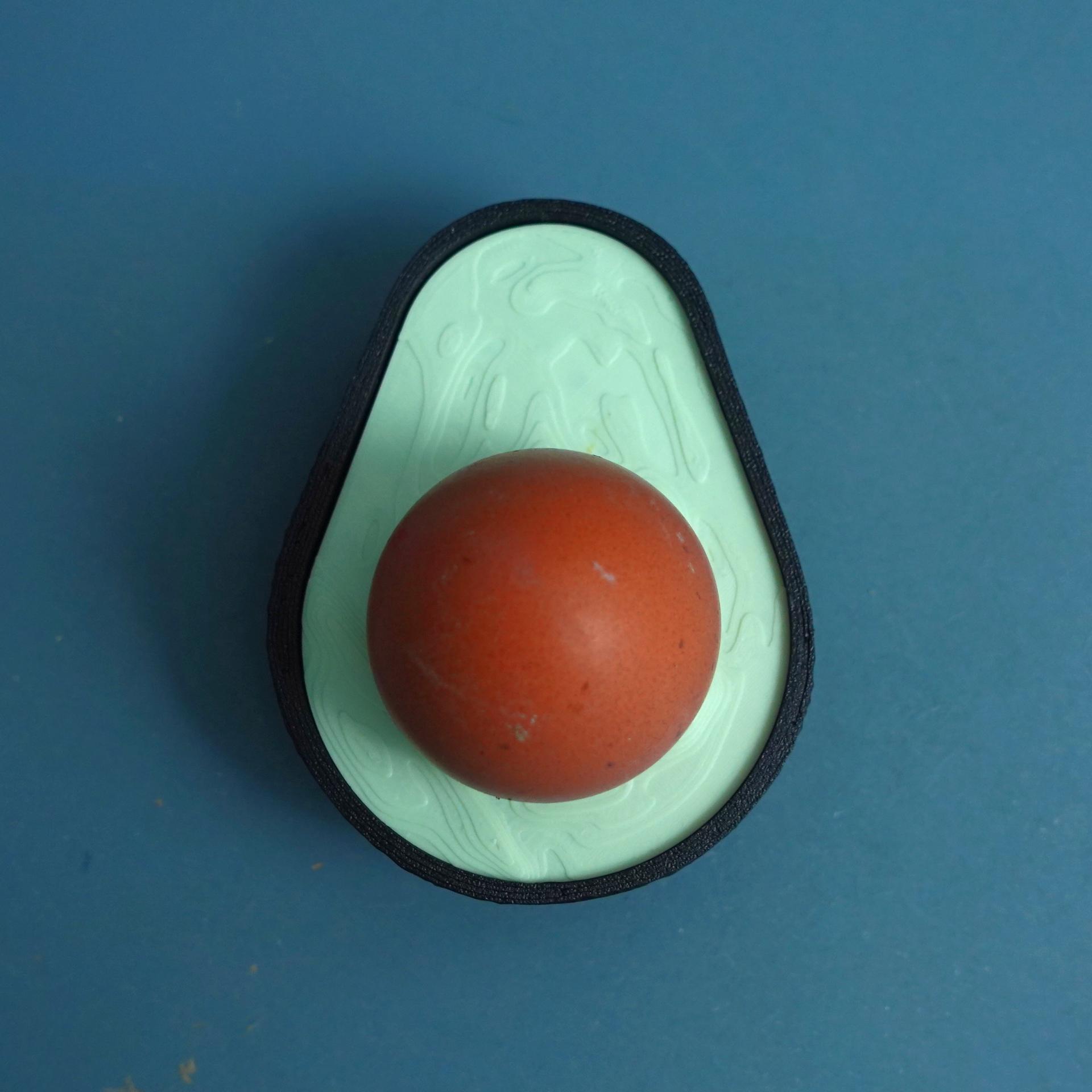 Egg cup “Avocado” 3d model