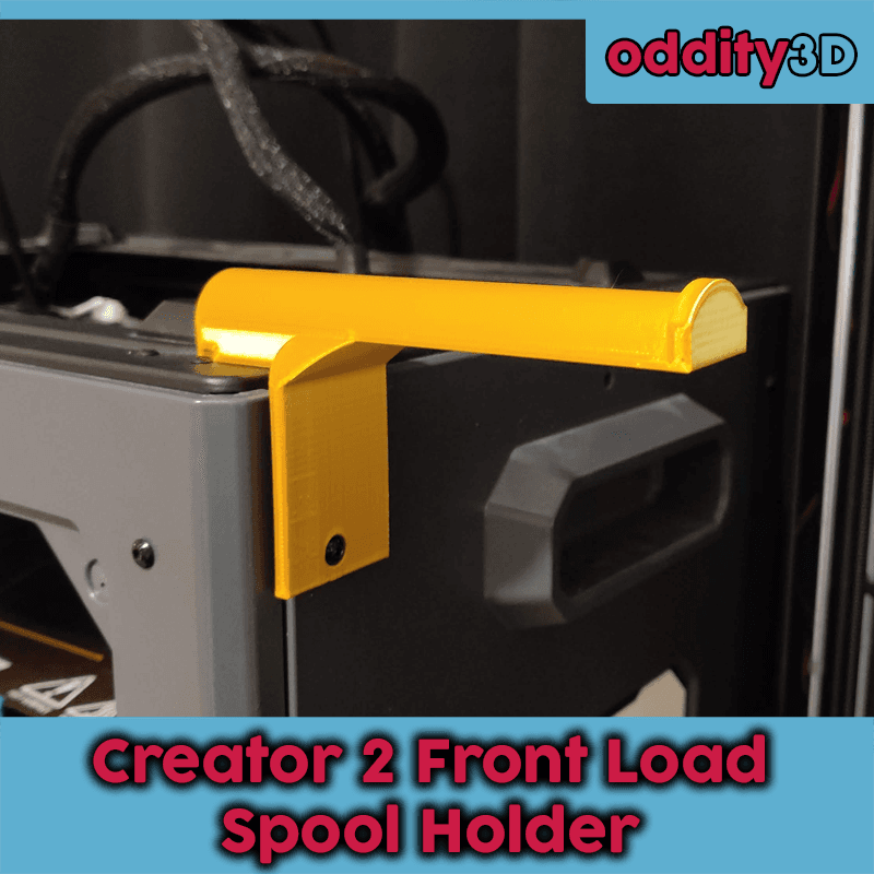 Creator 2 Pro or Max Front Spool Holders (no support) 3d model