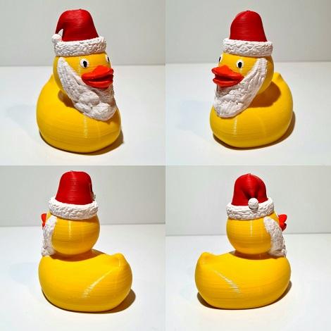 Santa duck 3d model