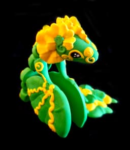 Shamrock Linked Dragon *Commercial Version* 3d model