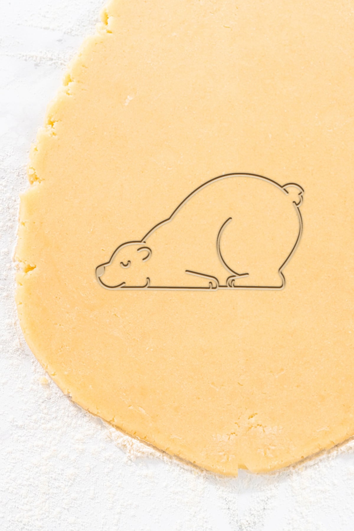 Bear Cookie Cutter, Biscuit Cutter 3d model