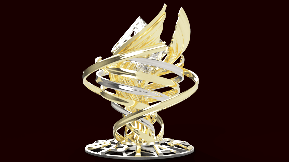 3DPIA Trophy 2023 3d model