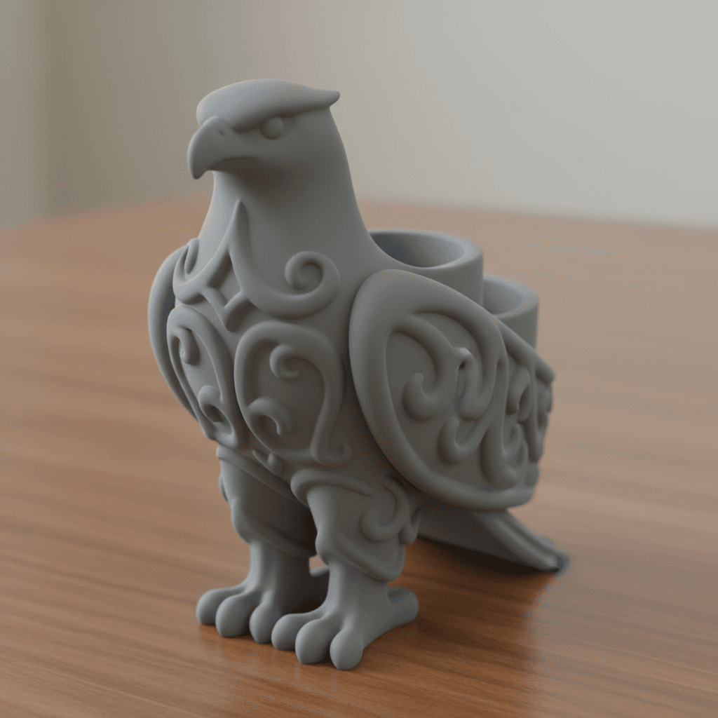 Woven Decorative Container 3d model