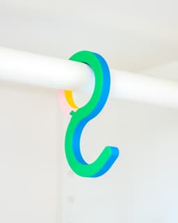 EZPZ Locking Coathanger Hook 3d model