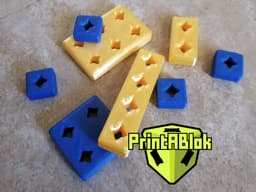 PrintABlok Short Blok 3d model