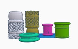 Skull Cane Accessories 3d model