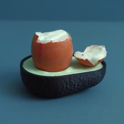 Egg cup “Avocado” 3d model