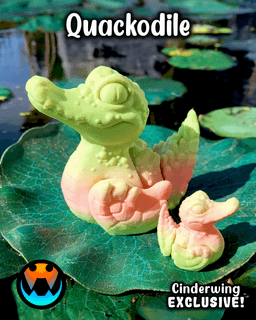 Quackodile 3d model