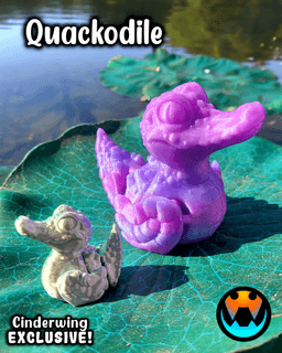Quackodile 3d model