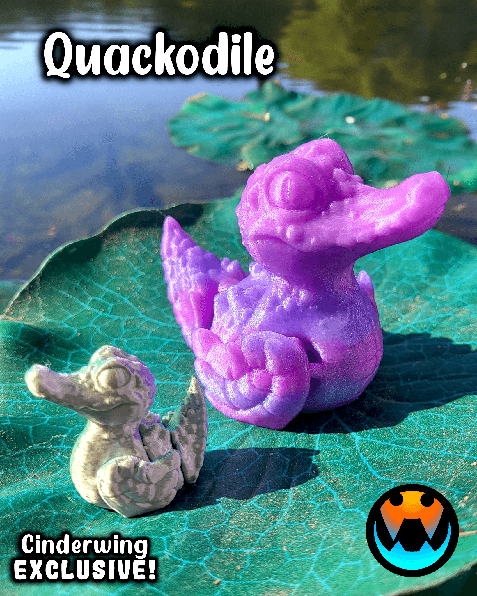 Quackodile 3d model