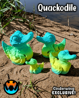 Quackodile 3d model