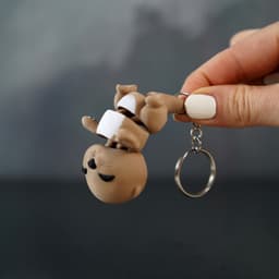 Baby Flexi Otters Magnetic Hand-Holding Companion 3d model