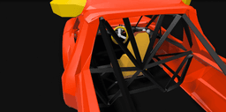RC TRUCK EL TORO LOCO MONSTER JAM BODY 1:12 3d model