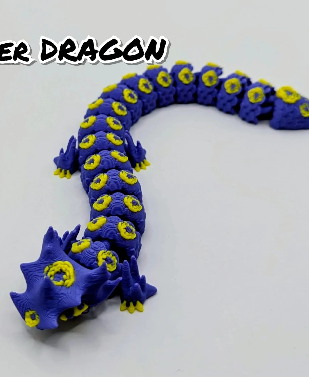 Flower dragon 3d model