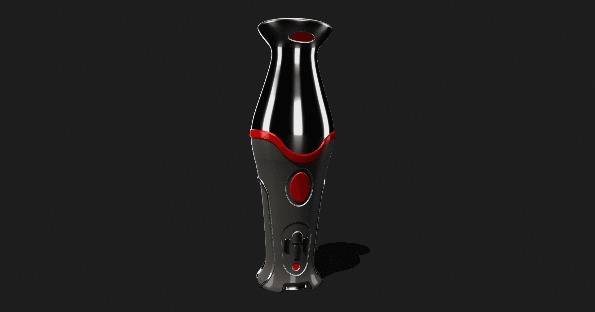 scifi vase. 3d model