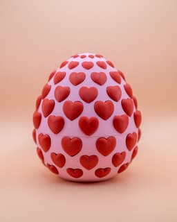 Valentine's Egg 3d model