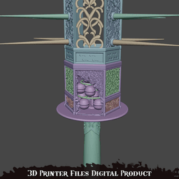 Sakuko-Like Entity Spiked Mace Silent Hill F 3d model