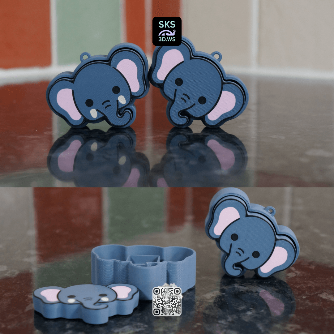 The Complete Elephant Fidget Pack 3d model