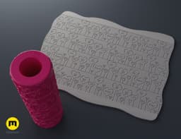 Texture Rollers - Valentine’s Day 3d model