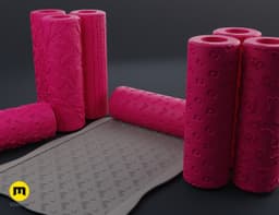 Texture Rollers - Valentine’s Day 3d model