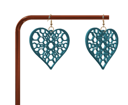 Cute keychain / earrings 3d model
