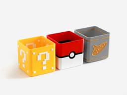 Zelda Planter - Single / Dual Extrusion Minimal Planter 3d model