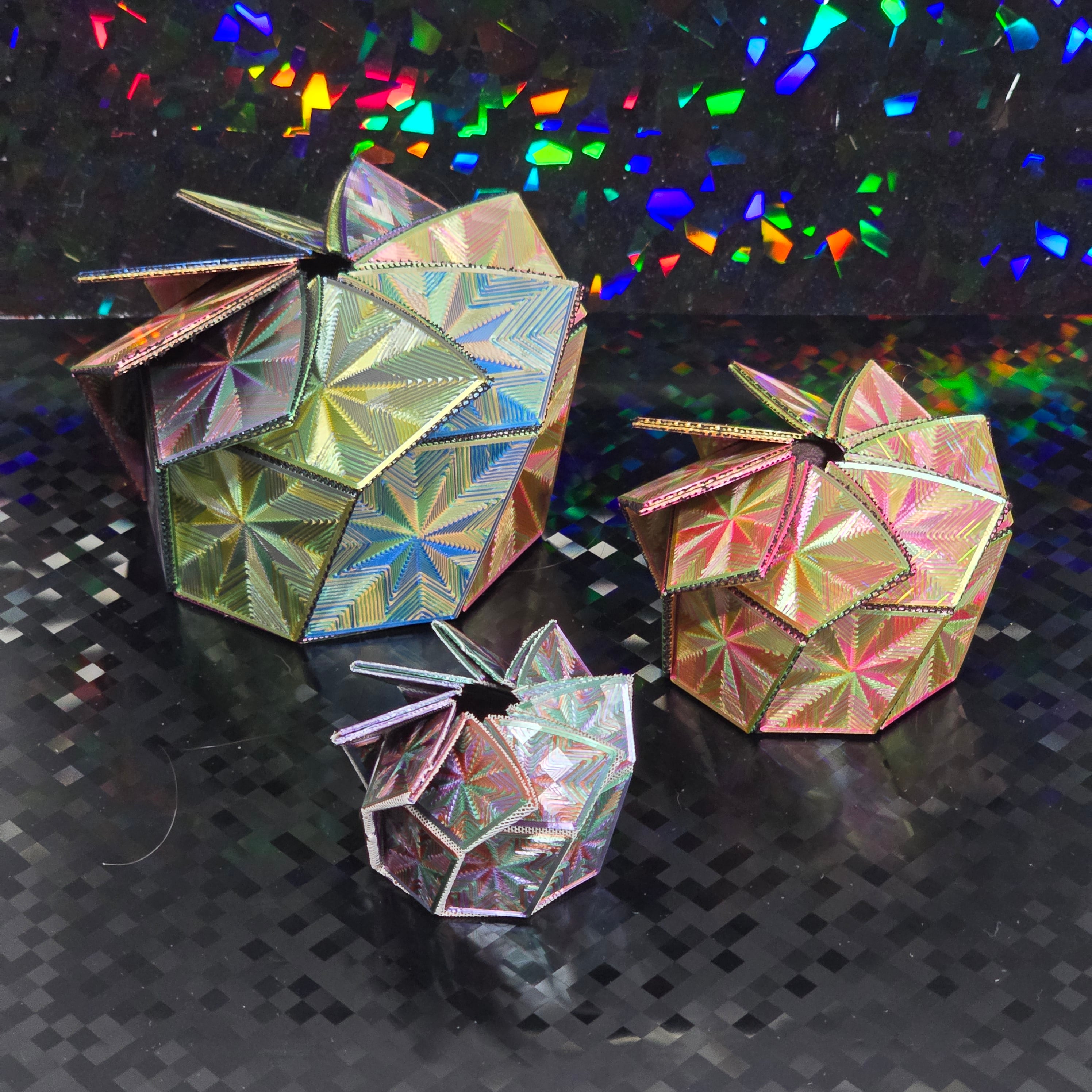 Octagon Party Favor Box 3d model