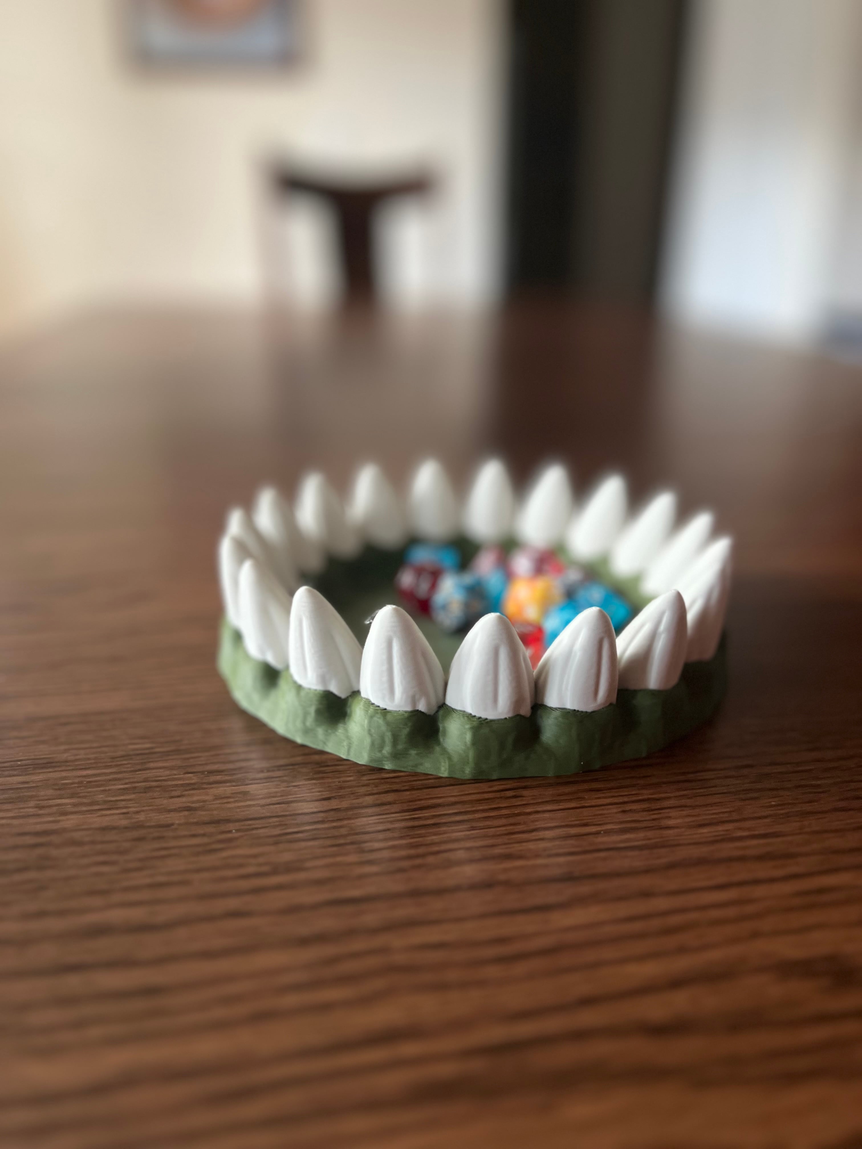 Chomp Dice Tray 3d model