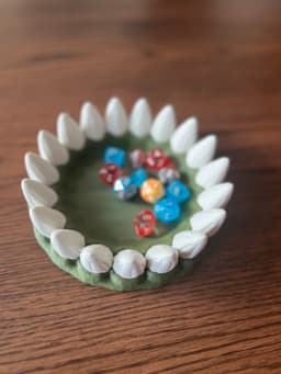 Chomp Dice Tray 3d model