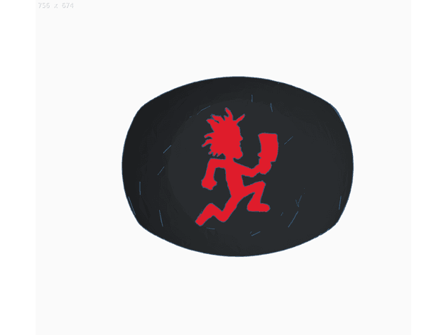 Hatchetman Ring 3d model