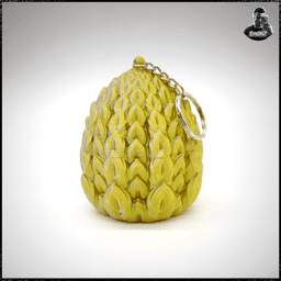 Immortal Dragon Egg Keychains! 3d model
