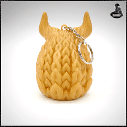 Immortal Dragon Egg Keychains! 3d model