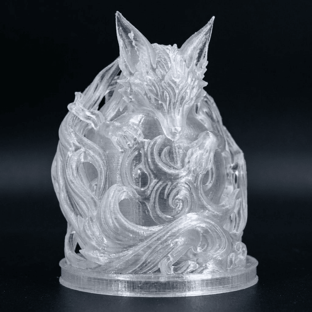 Fox Spirit Orb Lamp 3d model