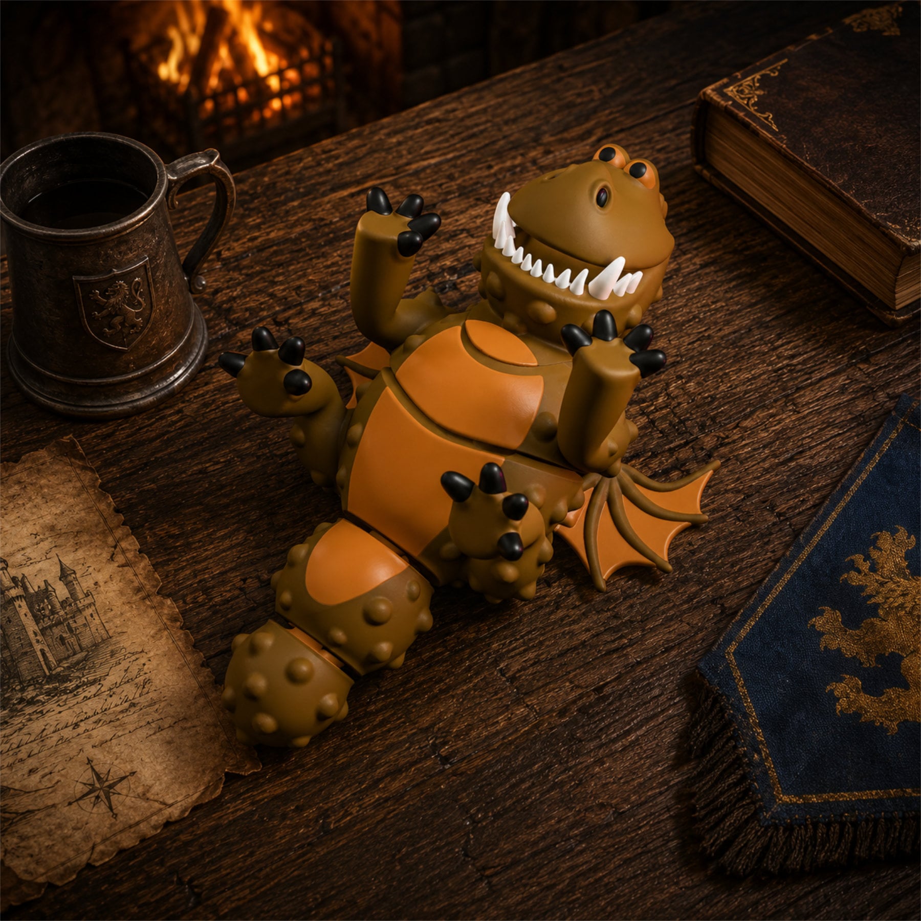 Rumblechomp the Boulder Dragon 3d model