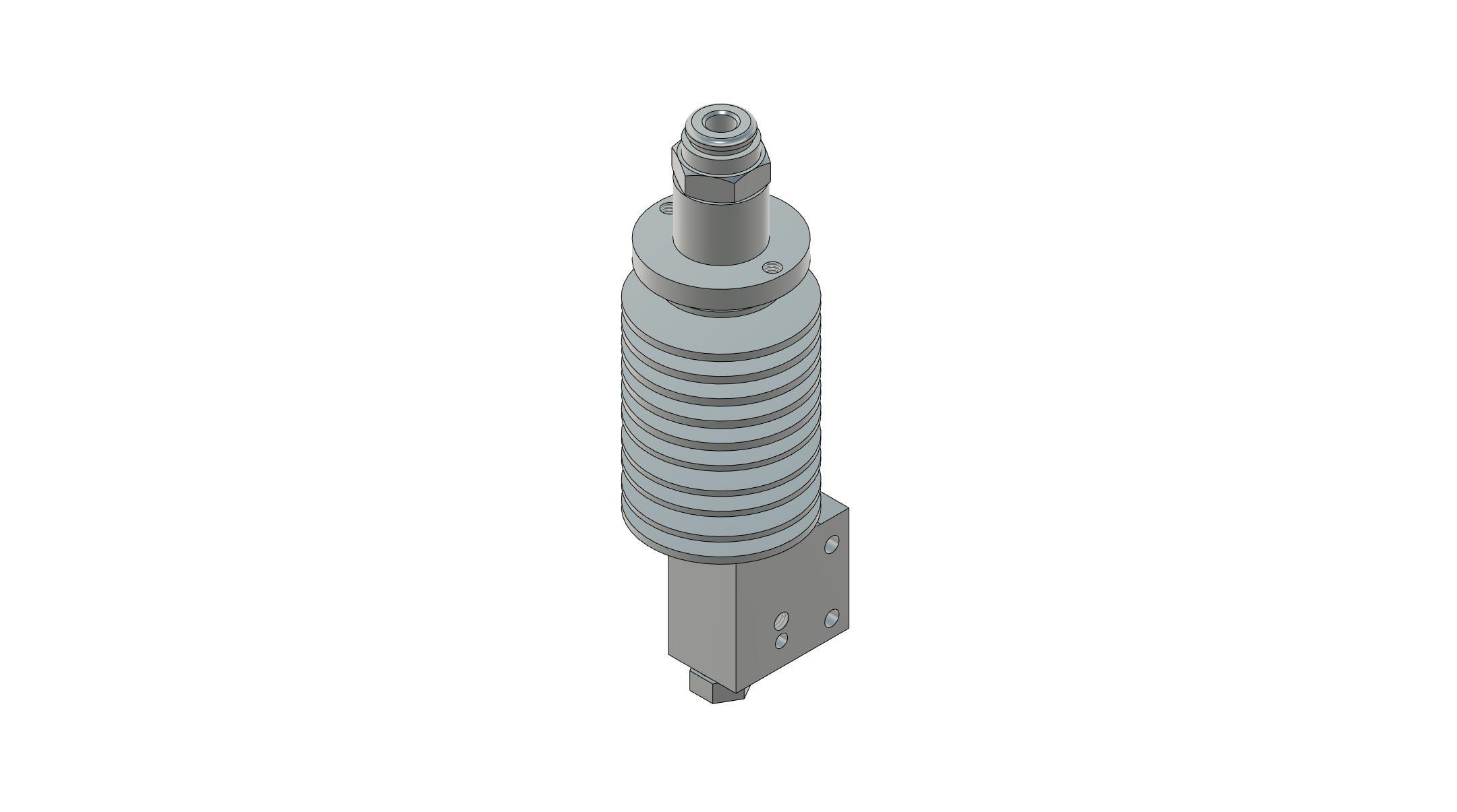 Anycubic Kobra Max Hot end .step 3d model