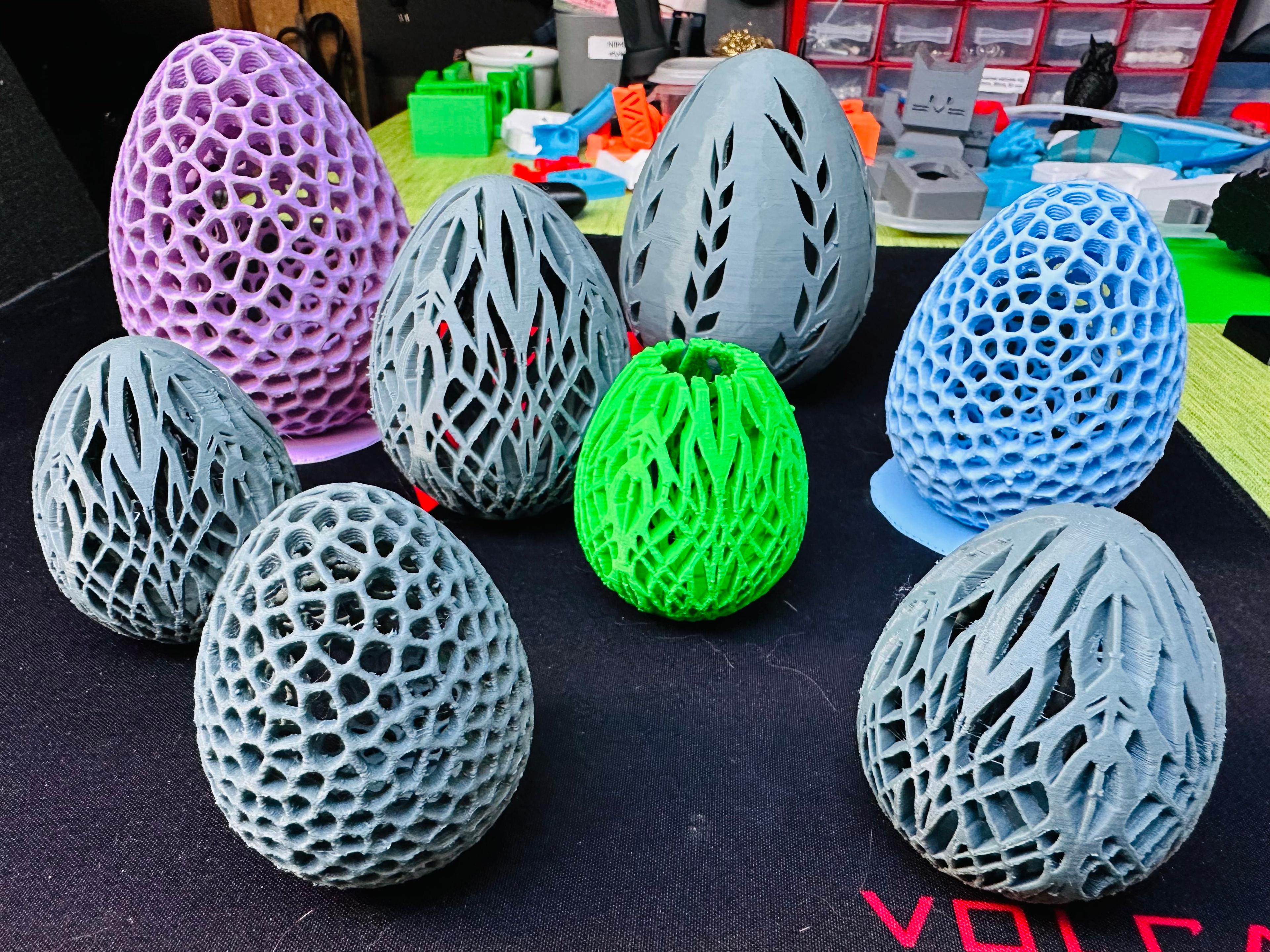 Ornamental Egg (Voronoi) - :-) - 3d model