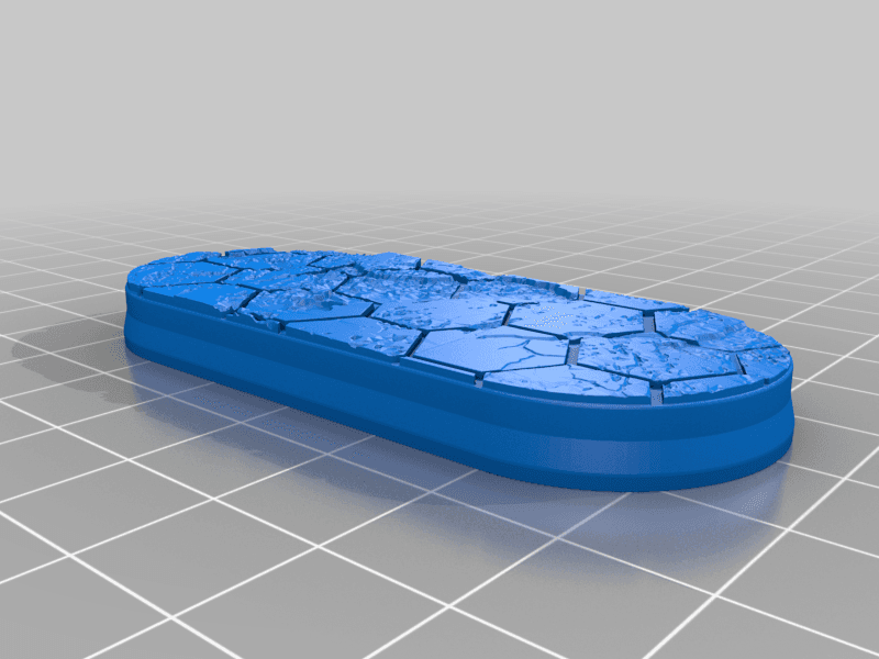 Scifi Hex Bases with Rim 3d model