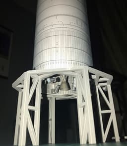 Starship SN stand 3d model