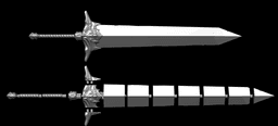 $18.99 SWORD OF MOONLIGHT HOLY MOONLIGHT GREATSWORD life size cosplay replica - Dark Souls Fan Art 3d model