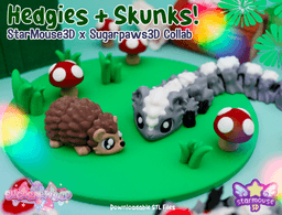 StarMouse3D x SugarPaws3D — Holiday Critter Collab! 3d model